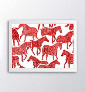 马年特别定制艺术版画