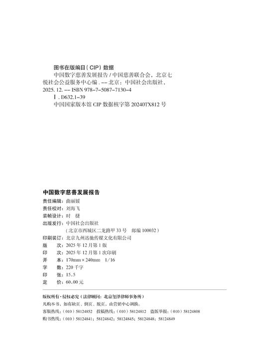 中国数字慈善发展报告 商品图1