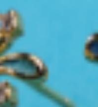 【彼达思】景之蓝烟花铜合金耳饰 商品图3