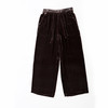NANSONGSILK/NS新中式时髦高腰宽松垂感松紧腰直筒丝绒裤M1B536071Y南宋 商品缩略图3
