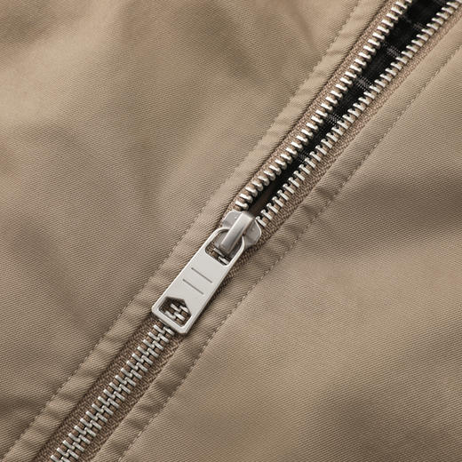 GXG男装26春季时尚格纹撞色设计日常百搭简约翻领男式休闲夹克K&C 商品图5