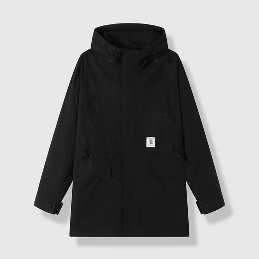 GXG男装26春季日常通勤户外山系工装宽松休闲男式中长款翻领风衣K&C 商品图2