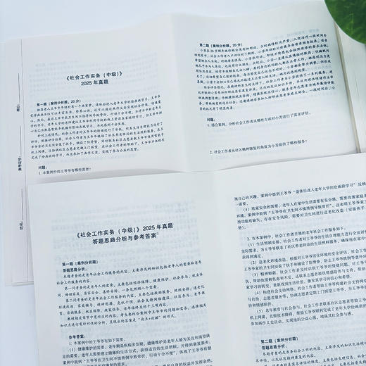 社会工作实务（中级）真题详解 2026 中国社会出版社官方教辅 全国社会工作者职业资格考试 社工证 商品图2