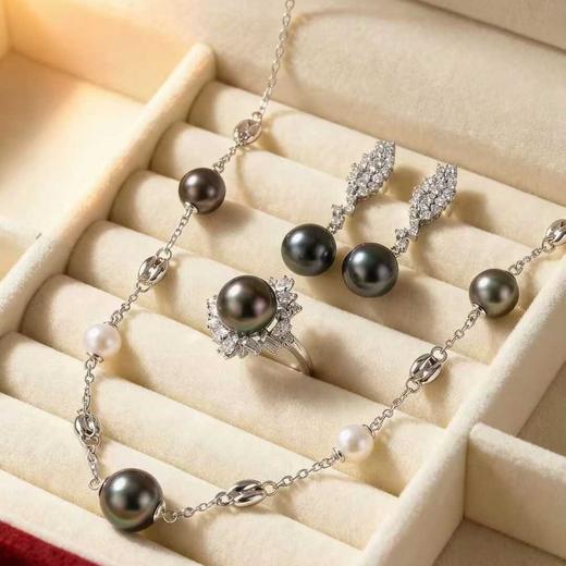 【高奢系列】Manreya玛芮雅海水大溪地首饰系列丨|大溪地珍珠项链、戒指、胸针 商品图0