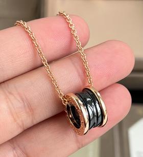 独家对版CNC数控精雕 精工高定 宝格丽BVLGARI B.zero系列陶瓷项链 每个女生都绕不开的一款，万年经典百搭 随意入不出错~