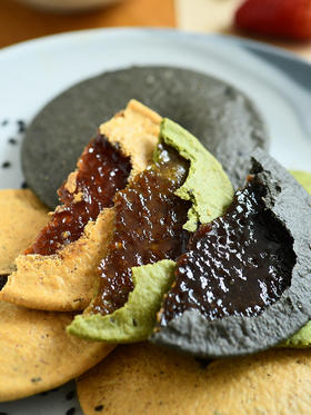 新品！经典传统小吃 古早味肚脐饼！【一方云拾肚脐饼】三色三味新混搭！外酥内软，满口小麦和地瓜的香气，把怀旧派和尝鲜党的快乐一起打包！