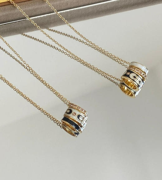 【保真，北美奥莱订单】COACH珐琅环，RONDELL项链。正  正  正 商品图3