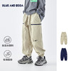 预售4.21发 蓝汽水2026春季男童户外山系束脚长裤防泼水青少年轻量口袋机能裤 商品缩略图0