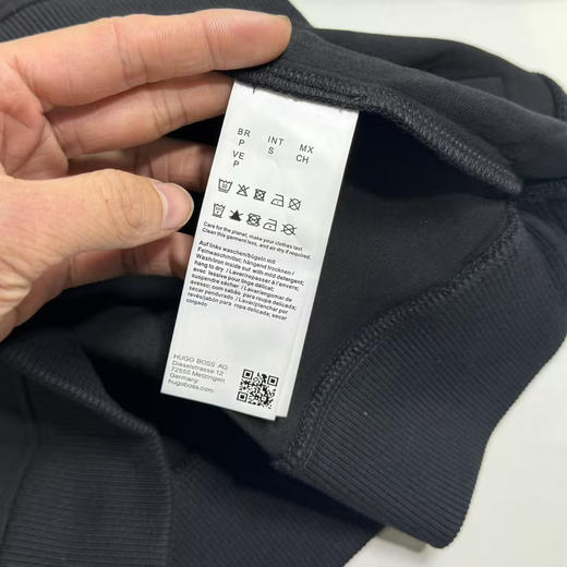 原单正品 HUGO BOSS雨果黑马衔索套头衫，S-XXL 商品图4