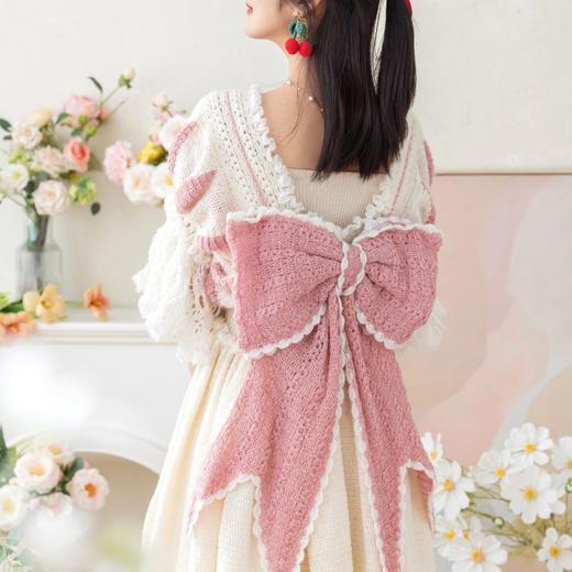 苏苏姐家暮冬白雪裙手工diy编织钩针毛线团自制亲子裙子材料包预 商品图2