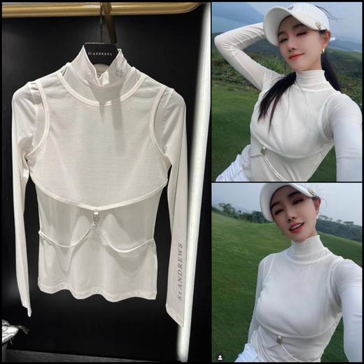 St新款夏季女士薄款防晒长袖上衣来啦！作品巧妙融合法式优雅与实用功能，主打舒适质感！大家都知道它家zp的面料舒适性是很高的, 即使是功能面料也能做到细腻顺滑, 薄料子！ 商品图6