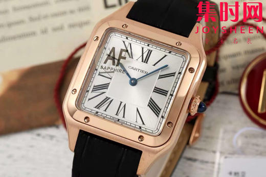 AF卡地亚山度士杜蒙系列 桑托斯大号 中性腕表 成熟魅力之典范 表盘尺寸43.5X31.4mm 小手腕男生福音 商品图1