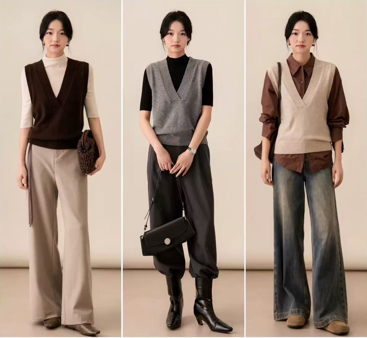 （小眠专属） AVANN羊毛马甲合集 | 春日叠穿神器，4款多色可选 【拍 2 件立减20元！！】