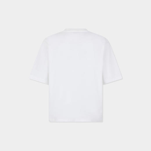 DSQUARED2 男士徽标印花棉质圆领短袖T恤 白色 S74GD1557 D20106 964 商品图1