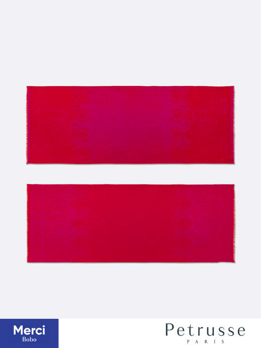 Petrusse 贝图丝 Palma 帕尔玛 羊毛真丝长巾 商品图1