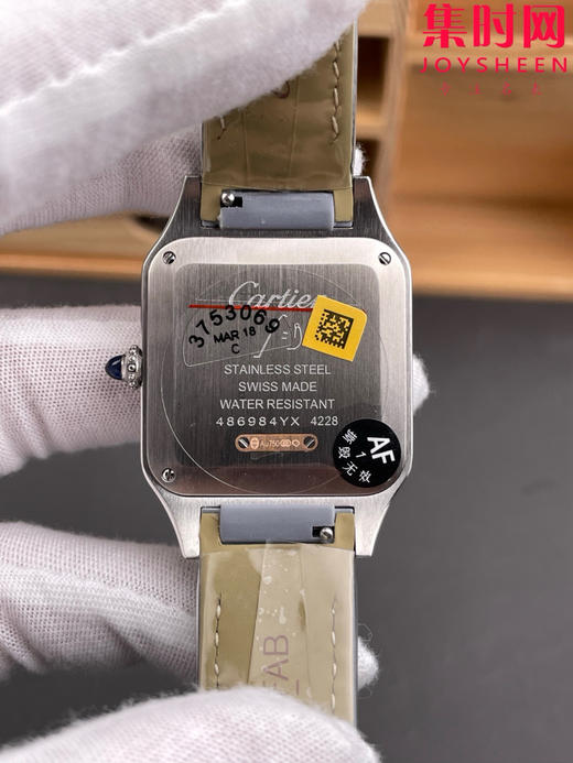 AF卡地亚山度士杜蒙系列 桑托斯大号 中性腕表 成熟魅力之典范 表盘尺寸43.5X31.4mm 小手腕男生福音 商品图4