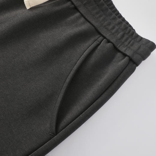 GXG男装26春季简约时尚舒适松紧腰系绳宽松直筒男式运动休闲裤K&C 商品图9