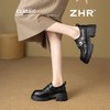 ZHR则则羊皮质感百搭乐福鞋女2026春季新款厚底增高单鞋透气皮鞋 商品缩略图8