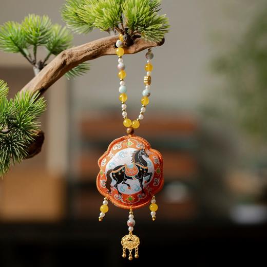 骏逸四时·2026马年系列香包，河北省级非遗-谷氏香车载挂饰香囊包 商品图4