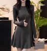 2026新款法式小香风针织连衣裙秋冬季修身显瘦气质中长款收腰打底裙 商品缩略图2