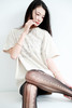 松弛感字母t恤，浪漫法式半袖。慵懒氛围气质圆领全棉t恤E012968 商品缩略图9