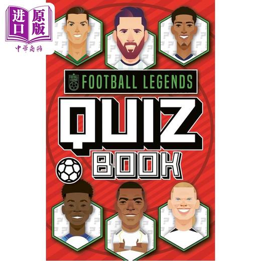 【中商原版】小球迷足球知识问答 英文原版 Football Legends Quiz Book George Maudsley 商品图0