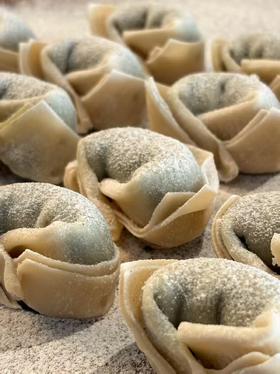 纯净素水饺  || 荠菜笋丁大馄饨 、纯净素无五辛、无蛋奶  || 一如素食品