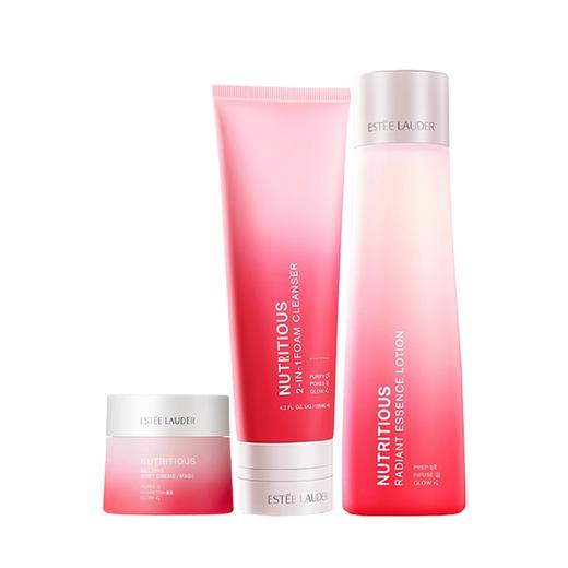 【口碑推荐】Estee Lauder/雅诗兰黛新版红石榴三件套（水200ML+晚霜50ML+洁面125ml）“请单拍-合并订单不发货 商品图0