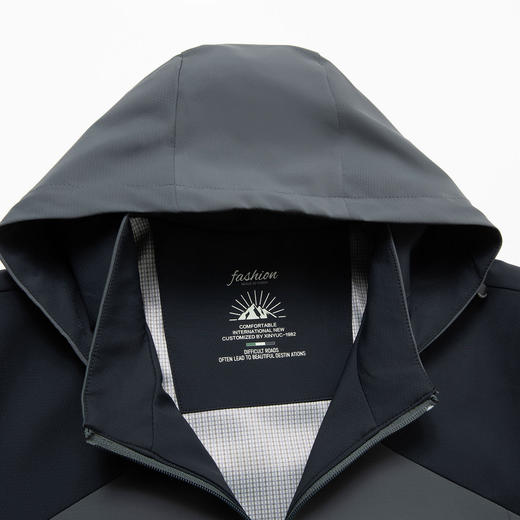 【DPS】大依优型大码男装春秋夹克外套加肥加大码休闲运动上衣夹克外套 商品图4