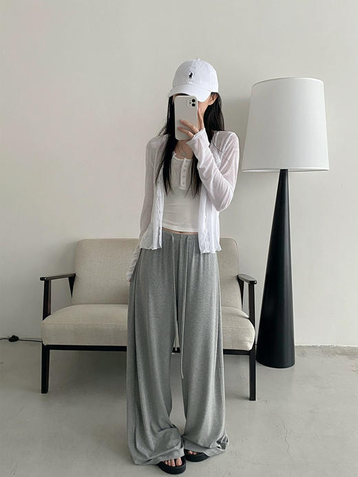 蕾丝拼接花边软糯开衫-纪念日百货门店同款169264976 商品图1