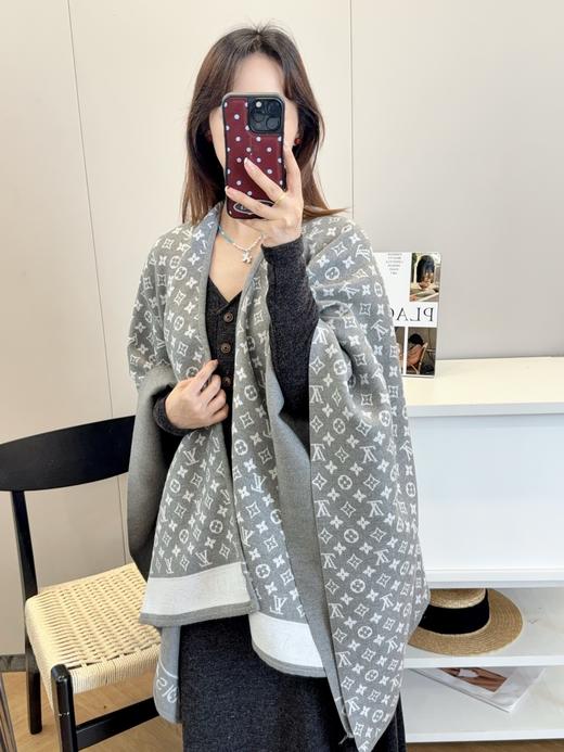 驴家 双面羊毛羊绒混搭针织外套斗篷(DSX) 商品图3