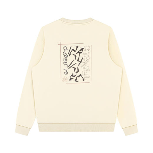 GXG男装【创意前后背图案】26春季潮流亲肤舒适简约男式圆领卫衣K&C 商品图6