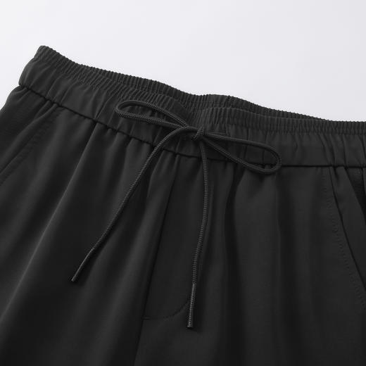 【GXG男装】26夏季舒适弹力松紧腰宽松直筒亲肤透气男式休闲裤K&C 商品图2