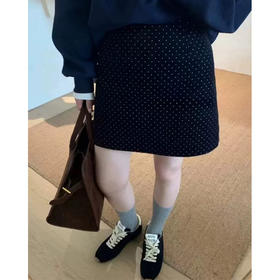 法式基础百搭波点短半裙-纪念日百货门店同款168899241