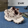 ZHR【厚底6cm】复古老爹鞋春季小个子内增高休闲鞋渔网透气运动鞋 商品缩略图4