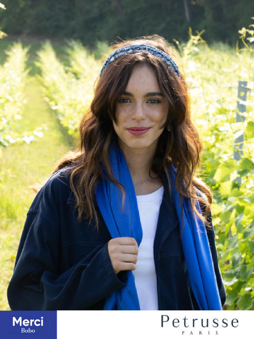 Petrusse 贝图丝 EVE SERRE-TETE TRESSE 秘林幽梦系列 真丝发箍 商品图4