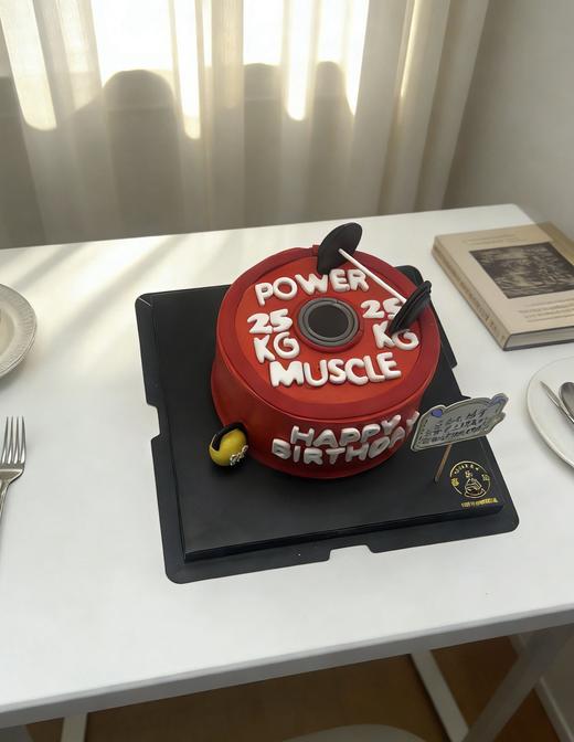 【臻品】---【POWER】送男友、老公、健身生日蛋糕 商品图2