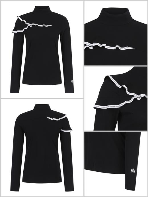 St家早秋新款女士外穿式立领打底衫来了！原单❗洋气时尚，百搭型的春夏秋都相当实用的单品，体感非常惊艳，软软糯糯非常亲肤弹力又大！清新明快的配色超显肤白，大方得体还附带瞬间减龄的效果！ 商品图6