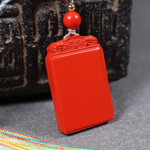 朱砂平安无事牌挂饰、车挂 商品图4