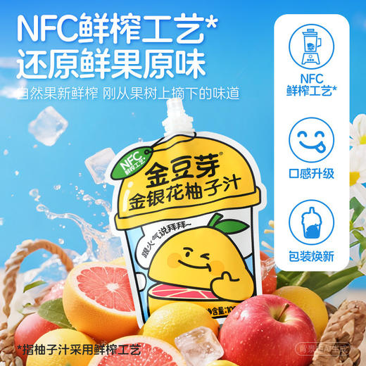 『金豆芽合集』柚子汁山楂汁特惠秋梨膏 限时 买赠活动更适合宝宝的专属饮品 商品图1