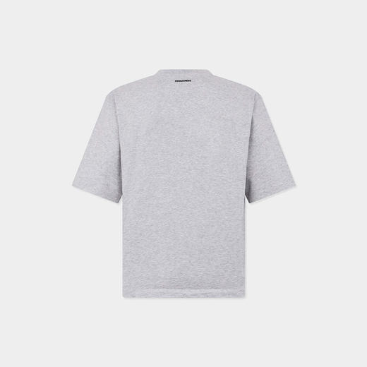 DSQUARED2 男士字母徽标印花棉质圆领短袖T恤 灰色 S78GD0119 D20094 857M 商品图1