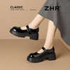 ZHR则则复古厚底增高玛丽珍单鞋浅口2026春季新款jk甜美小皮鞋女 商品缩略图5