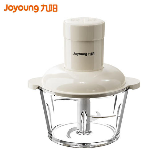 阳（Joyoung）绞肉机家用 1.8L大容量 电动和面机多功能料理机搅拌切菜绞馅奶油白 S18-LA236 商品图0