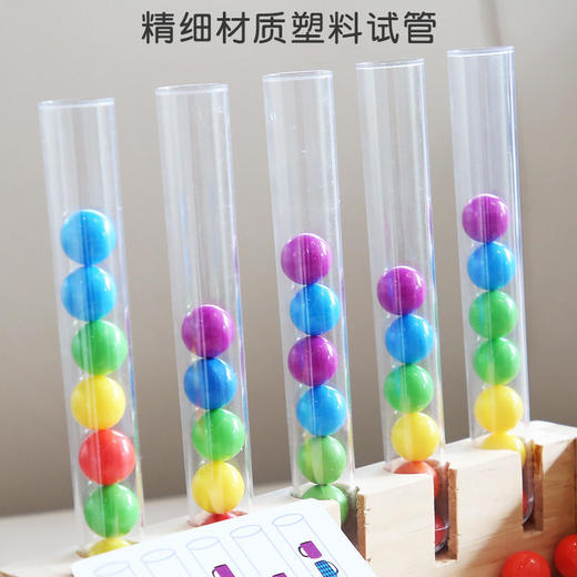 【精细动作夹夹乐 锻炼手眼协调】蒙氏教具 早教夹珠子训练益智玩具 专注力训练感统思维训练数学启蒙 商品图2