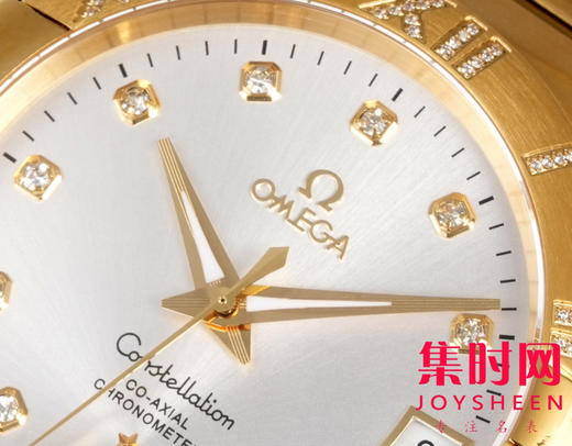 经典传承，卓越新生——欧米茄OVS星座情侣系列 罗马圈钻刻款 男士腕表 表径38mm 商品图4