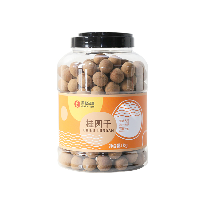 深粮多喜 桂圆干1000g