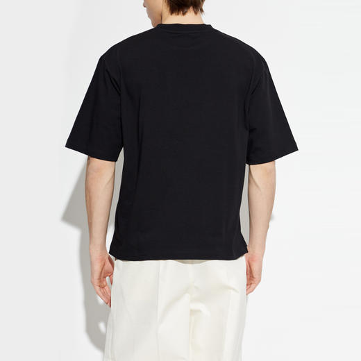 DSQUARED2 男士Wild2图案印花棉质圆领短袖T恤 黑色 S71GD1649 D20033 900 商品图2