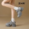 ZHR则则厚底老爹鞋女2025秋冬新款灰色增高运动鞋透气网面休闲鞋 商品缩略图9