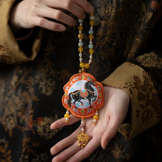 骏逸四时·2026马年系列香包，河北省级非遗-谷氏香车载挂饰香囊包 商品图10