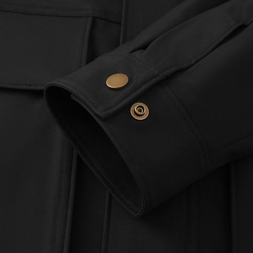 GXG男装【工装口袋】26春季时尚复古休闲简约翻领男式行政夹克K&C 商品图8